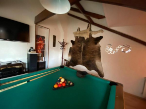 Loft with Pool Table